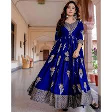 New designed Gown1piece long kurti different koti Gown long kurti For Stylish WomenGirls picture